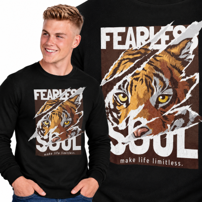 LONGSLEEVE ZWIERZĘTA  FEARLESSOUL